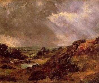 John Constable : Branch Hill Pond Hampstead